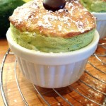 Soufflé avocat vanille pistache chocolat