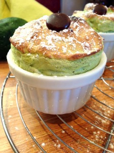 Soufflé avocat vanille pistache chocolat