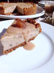 No cheesecake marrons vegan