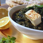 Palak (Tofu) Paneer & Naans #vegan