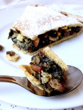 Torta de blea tourte aux blettes sucrée