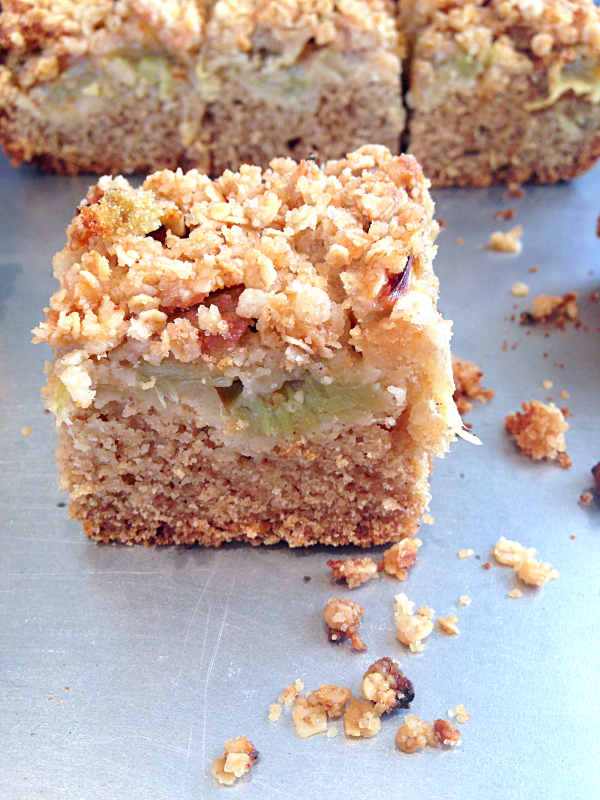 Cake Rhubarbe Vegan Cake Rhubarbe Vegan