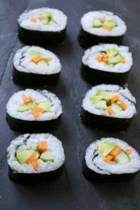 Makis vegan végétalien