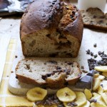 Banana bread au tofu soyeux sans MG #vegan