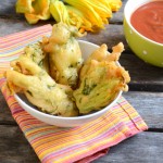 Beignets de fleurs de courgettes #vegan #sansgluten