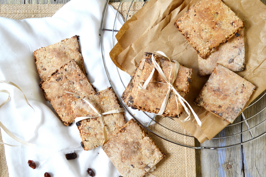 Biscuits rustiques sans sucre ajouté #vegan