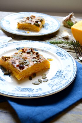 Gratin butternut vegan sans gluten