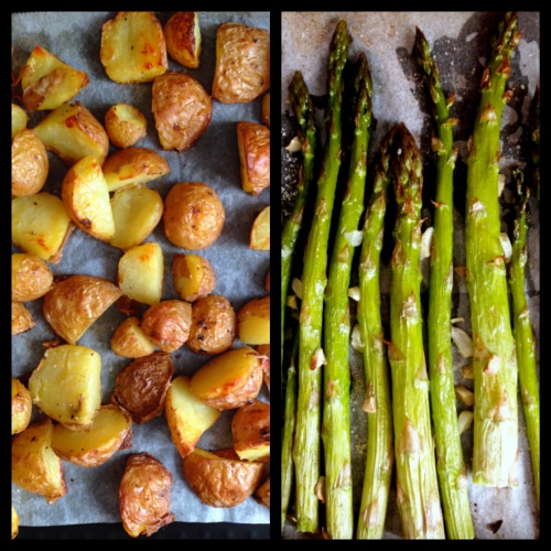 Assiette printanière vegan