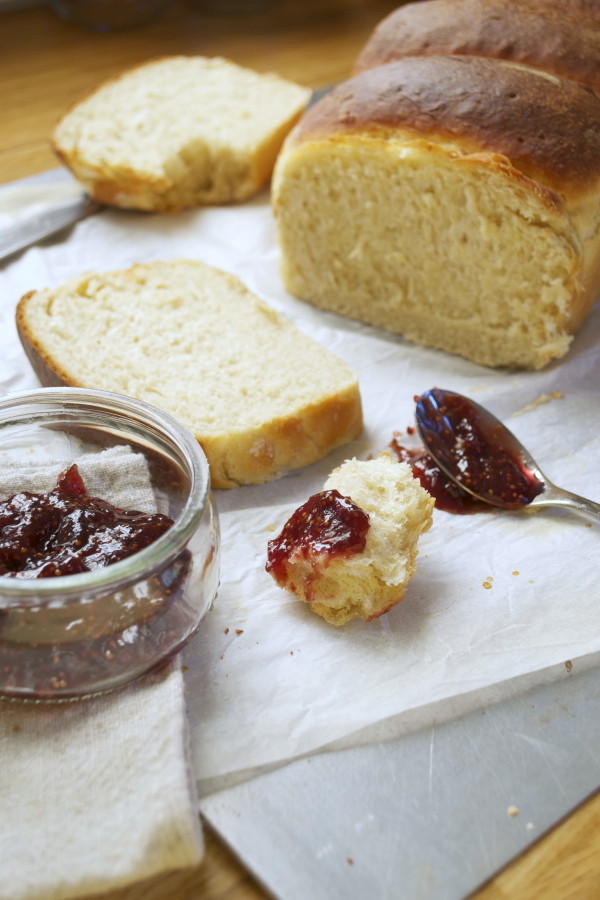 Brioche légère et ultra moelleuse tang zhong vegan végétalienne