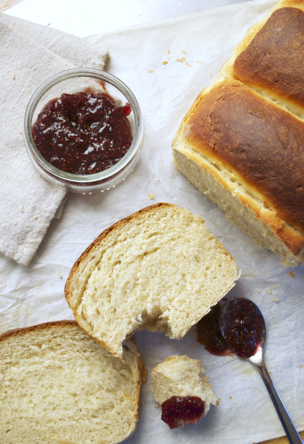 Brioche légère et ultra moelleuse tang zhong vegan végétalienne