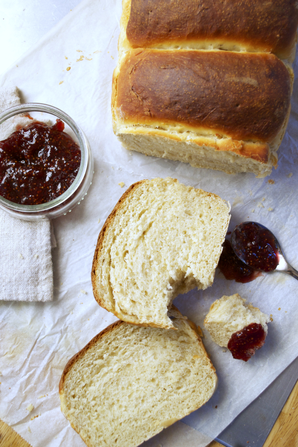 Brioche légère et ultra moelleuse tang zhong vegan végétalienne