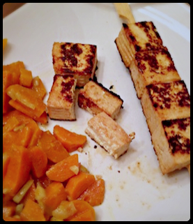 Brochettes tofu