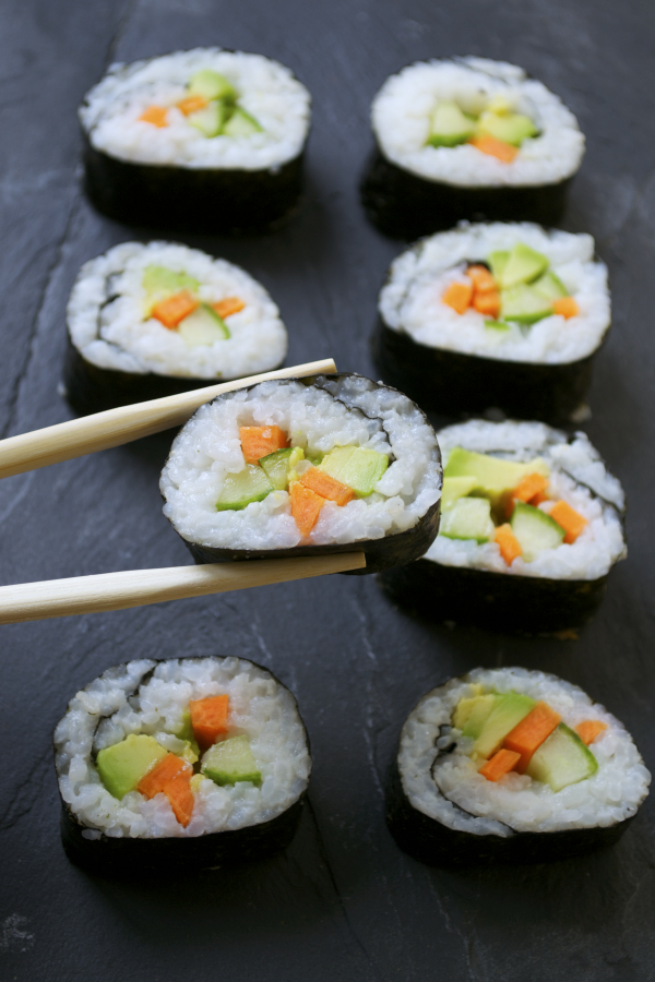 Makis vegan végétalien