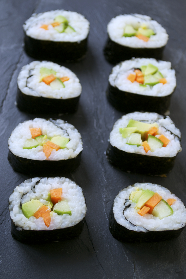 Makis vegan végétalien