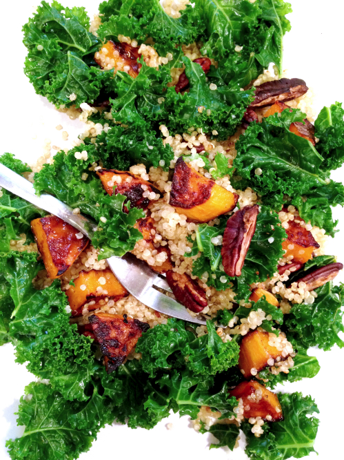 Kale quinoa butternut 