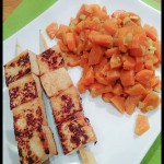 Brochettes de Tofu #vegan