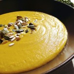 Velouté butternut pois cassés curry coco #vegan