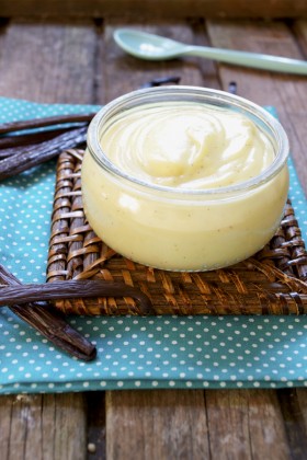Petits pots de crème à la vanille vegan sans gluten