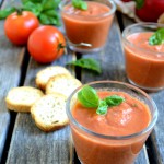 Gaspacho andalou #vegan #sansgluten