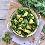 Salade de kale et pommes de terre #vegan #sansgluten